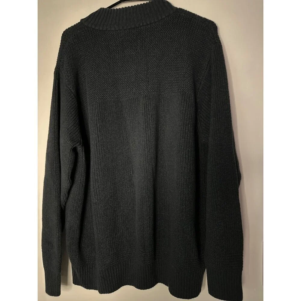 Men’s Redhead Quarter Zip Pullover Sweater 2XL Preppy Old Money Holiday